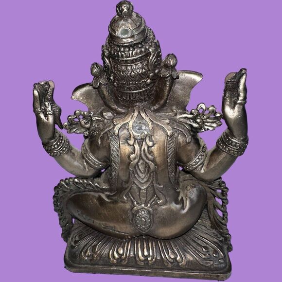 Lord Ganesha Hindu Statue Lord of Success Remover of Obstacles - Picture 9 of 16